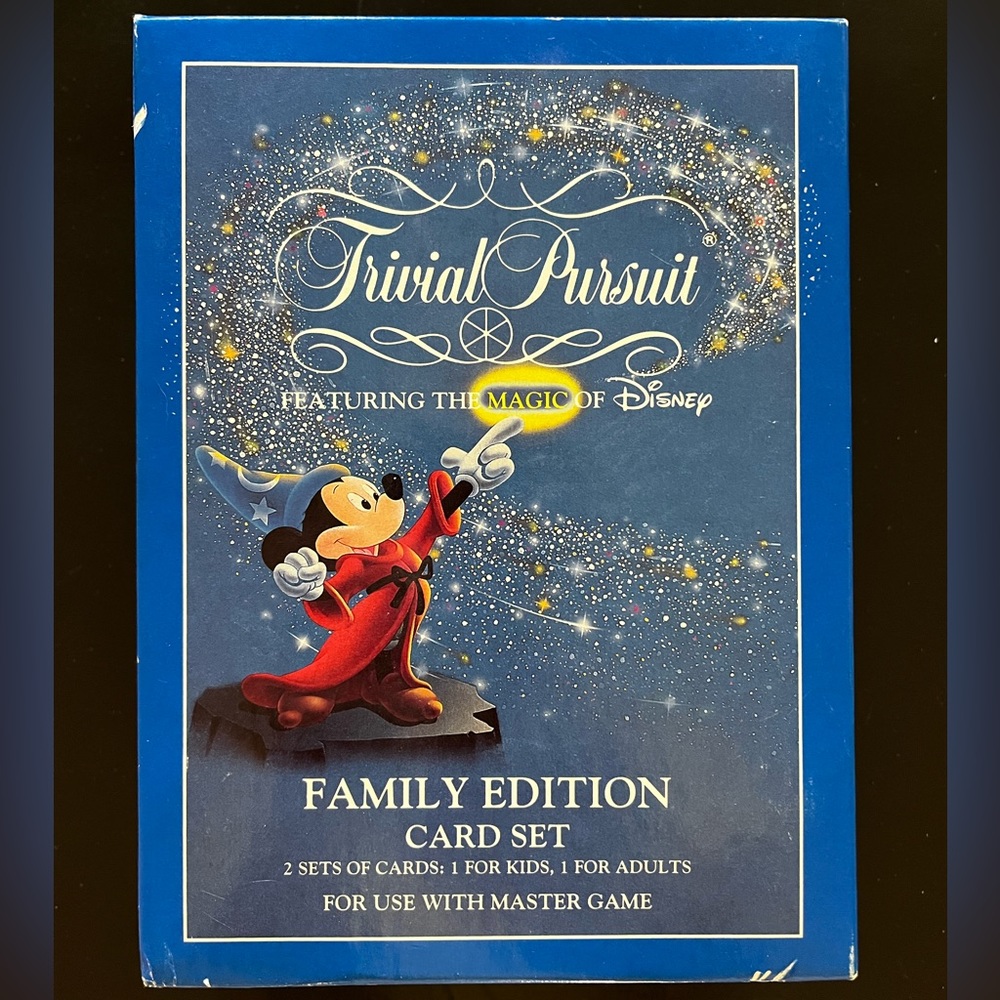 Disney Family Edition Card Set Both playing Card Boxes are still sealed.